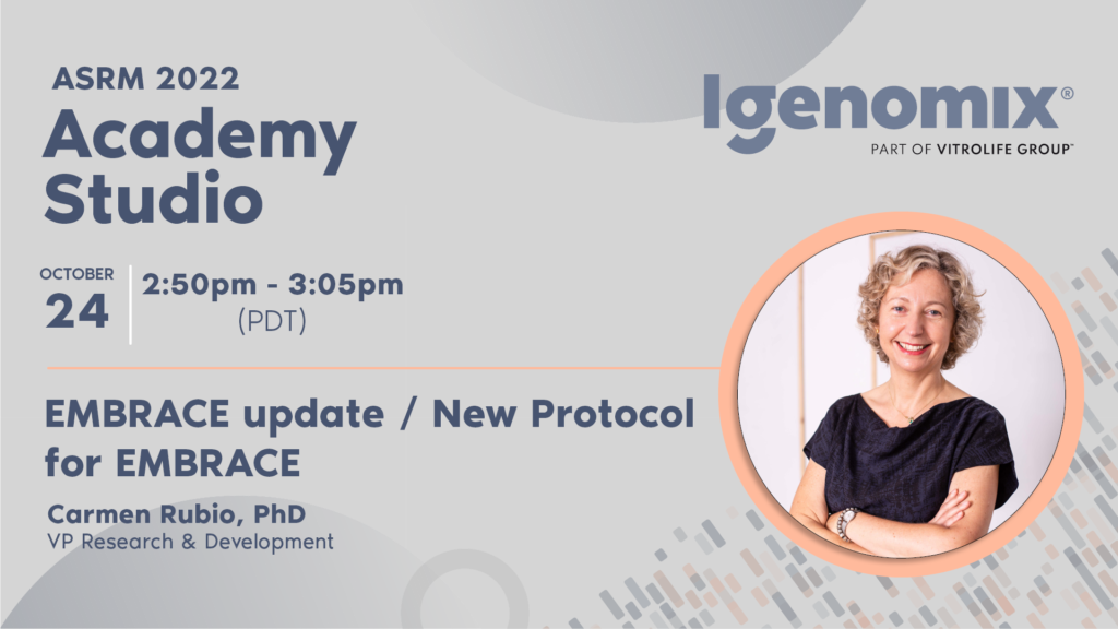 ASRM 2022 IGENOMIX With science on your side
