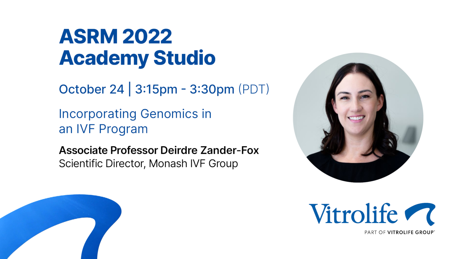 ASRM 2022 IGENOMIX With science on your side